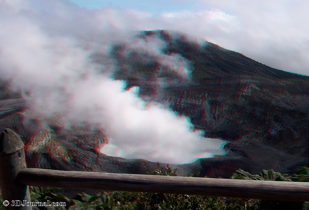 Kostarika - Vulkán Poas