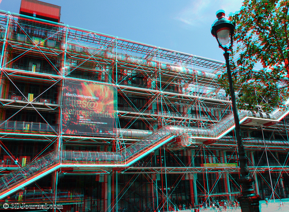 Paříž - Centre Pompidou
