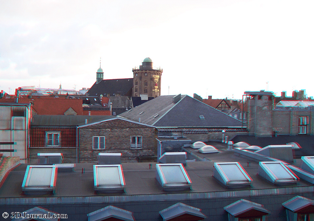 Kodaň - střechy Kodaně