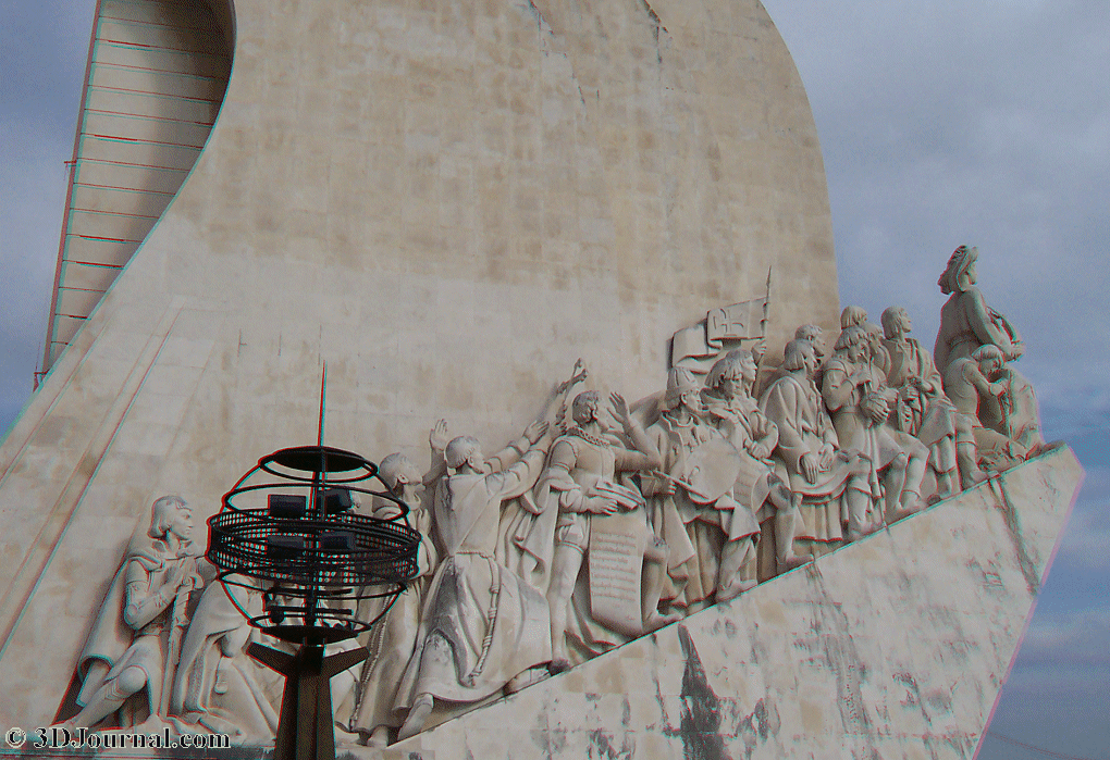 Lisbon - Sculpture of Discoveries and Portuguese navigators