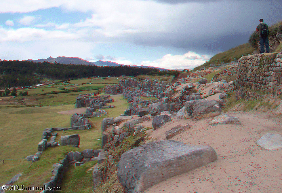 Peru - beyond Cuzco at Sacsayhuaman fortress