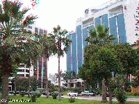 Peru - Lima - luxurious quarter of Miraflores