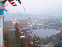Bled - views from Straza hill