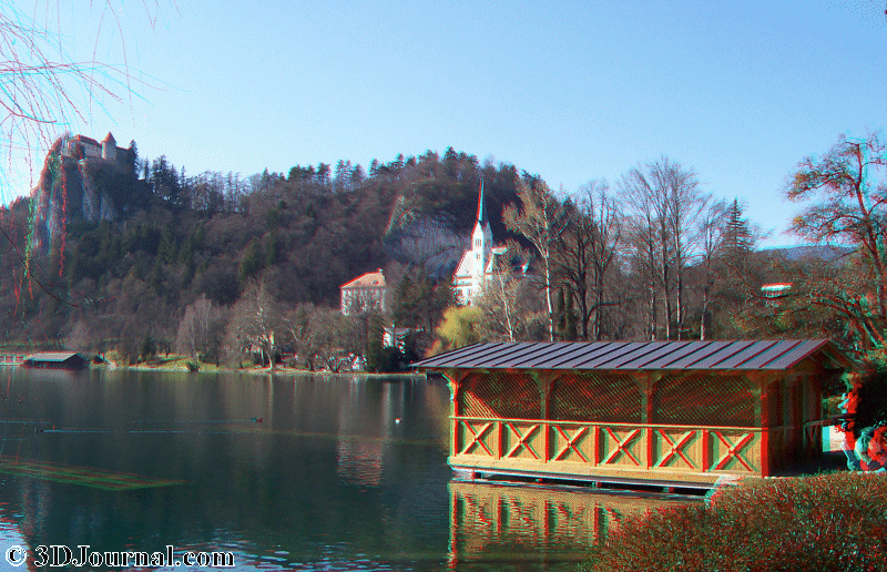 Slovinsko - Bled - okolo jezera Blejsko jezero