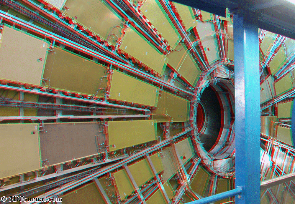 Švýcarsko - CERN - detektor částic CMS