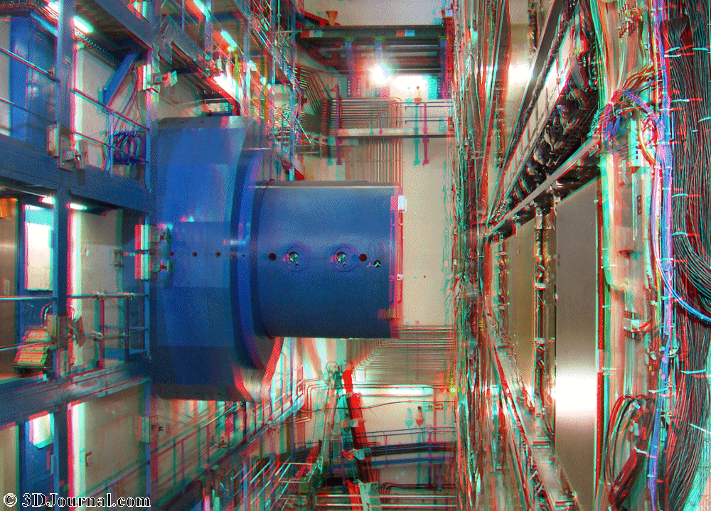 Švýcarsko - CERN - u detektoru částic CMS