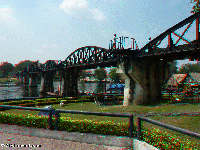 Thailand 3D: Bridge over the river Kwai