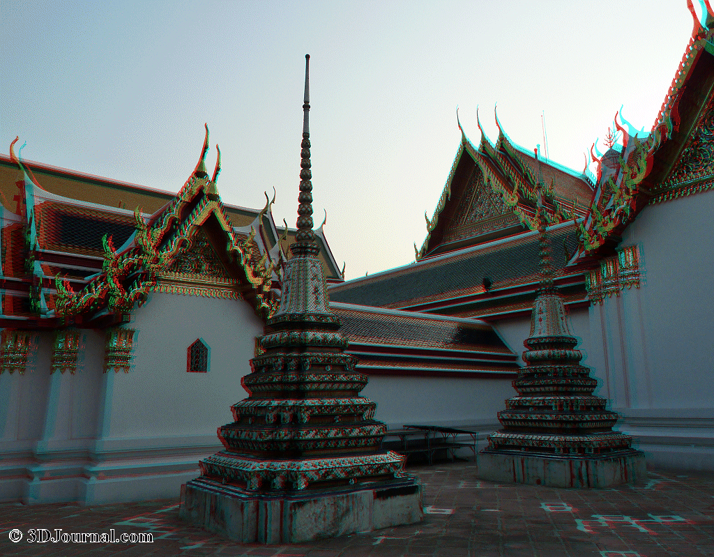 Thailand 3D: Bangkok - wats arond King Palace