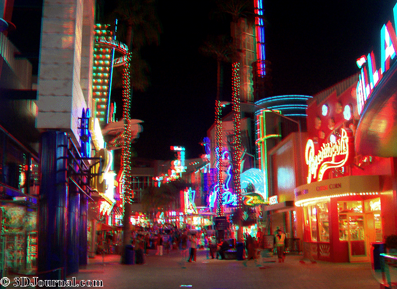 Hollywood - Universal Studios - noční City Walk