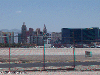 Las Vegas - pohled od letiště