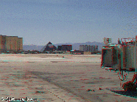 Las Vegas - a view from the Las Vegas airport