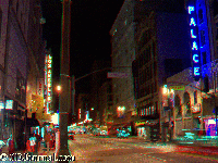 Los Angeles - Broadway in the night
