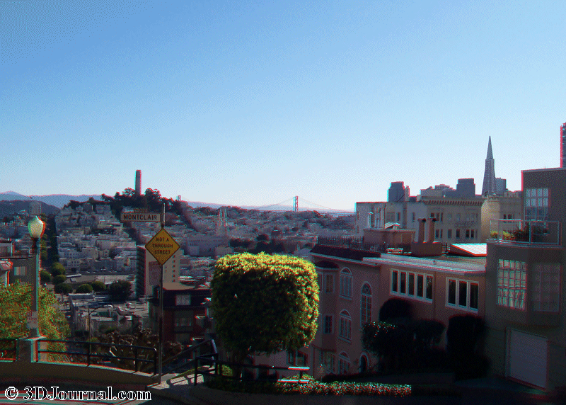 San Francisco - view from Lombard street