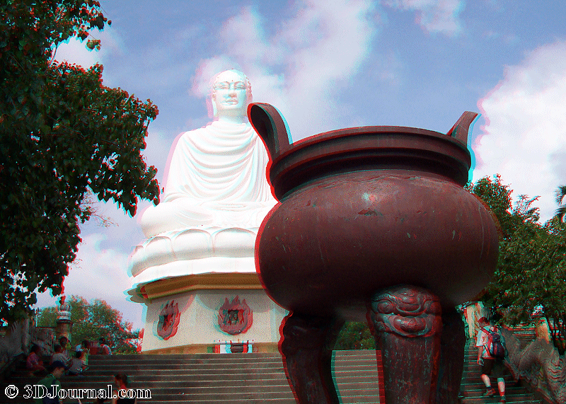 Nha Trang - Buddha nad městem