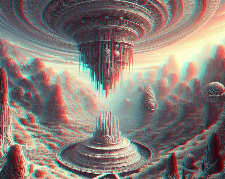 Another attempt at anaglyph by Bing