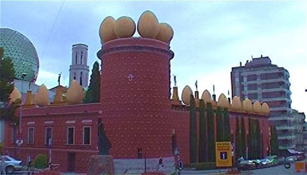 Salvador Dali Museum in Figueras, photo: Petr Mandík, 2003